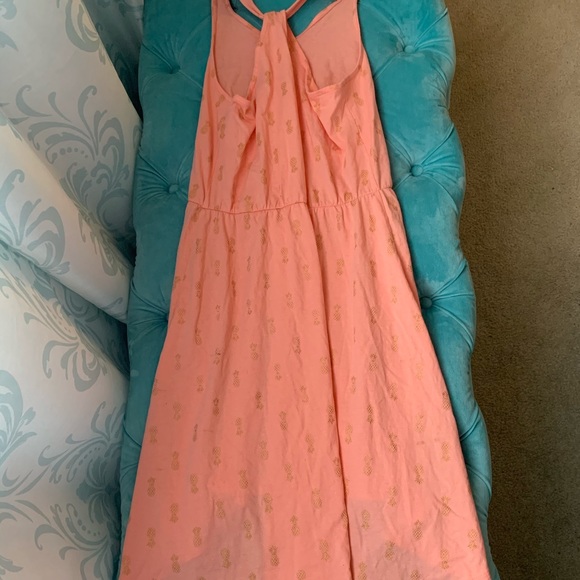 Free Add on -🌸2/$15- Coral (Girls)Summer Dress - Picture 2 of 2